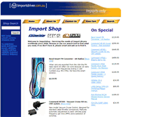 Tablet Screenshot of importdriver.com.au